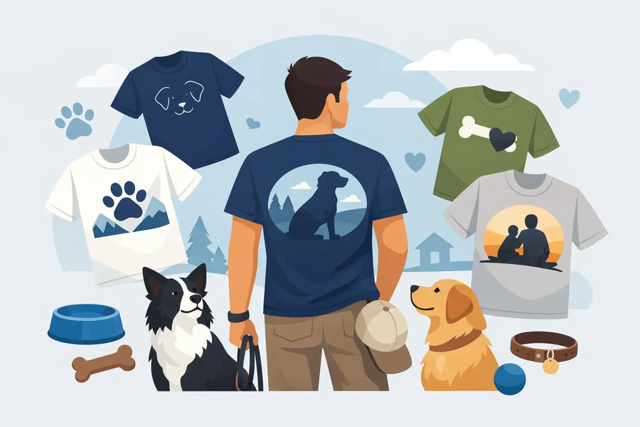 12 Dog Dad Shirt Ideas He’ll Actually Wear