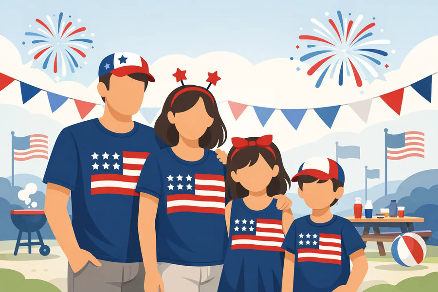 Matching Family 4th of July Shirts That Feel Fun