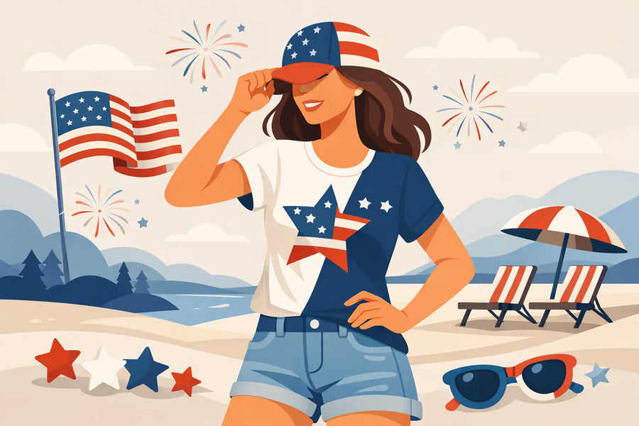 Patriotic Graphic Tees for Women That Feel Fun