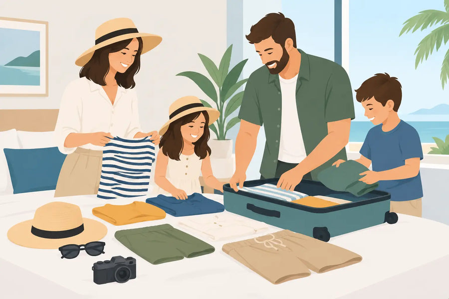 Family Holiday Outfit Planning Guide That Feels Easy