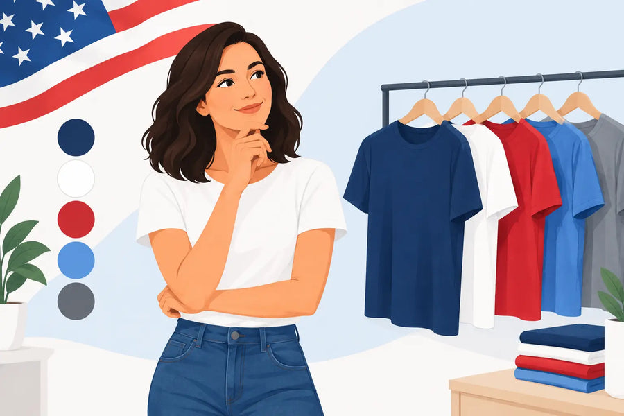 How to Choose Patriotic Shirt Colors That Feel You
