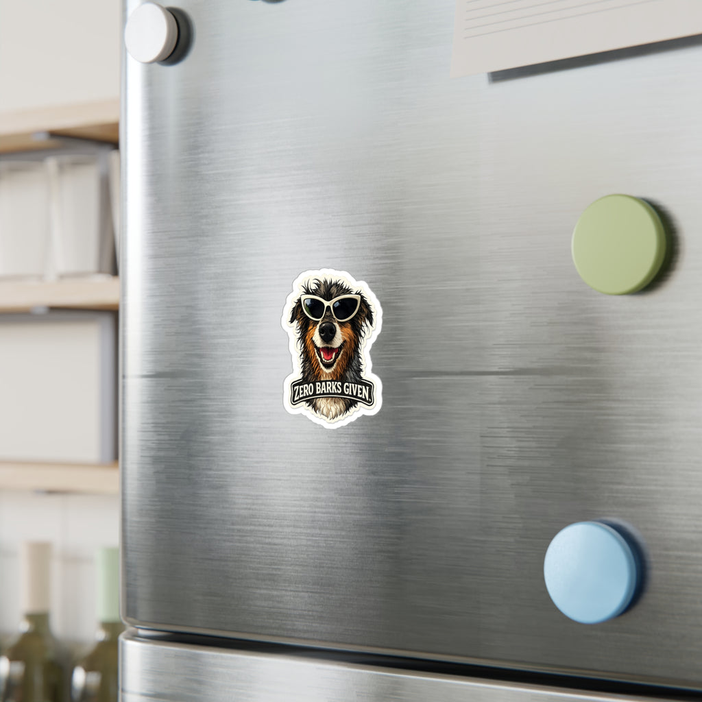 Aussie Zero Barks Given Sticker – Luna Collection
