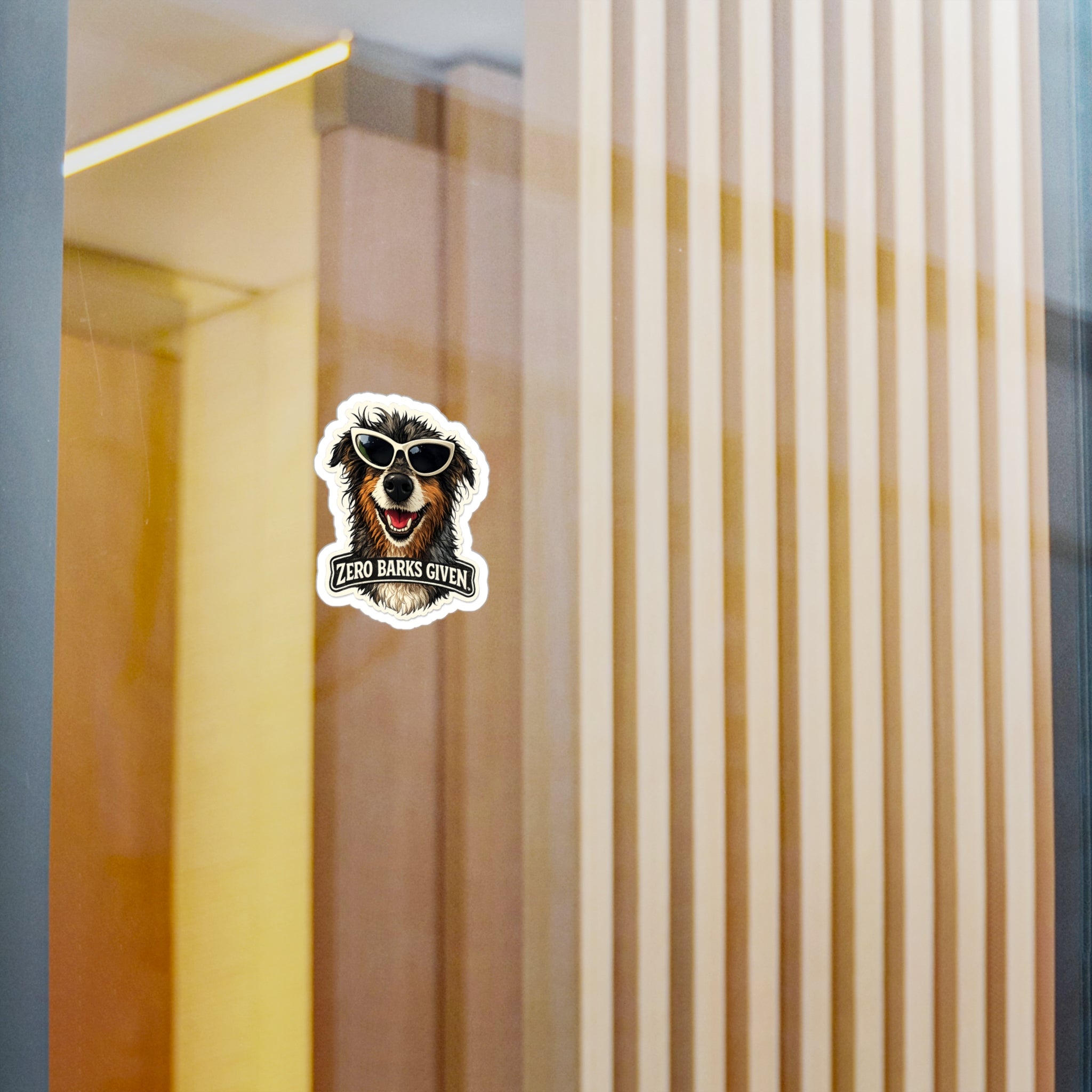 Aussie Zero Barks Given Sticker – Luna Collection