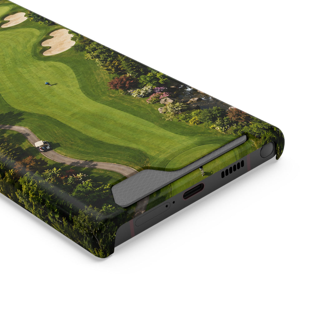 Golf Course Phone Case with Card Holder — Golf Collection