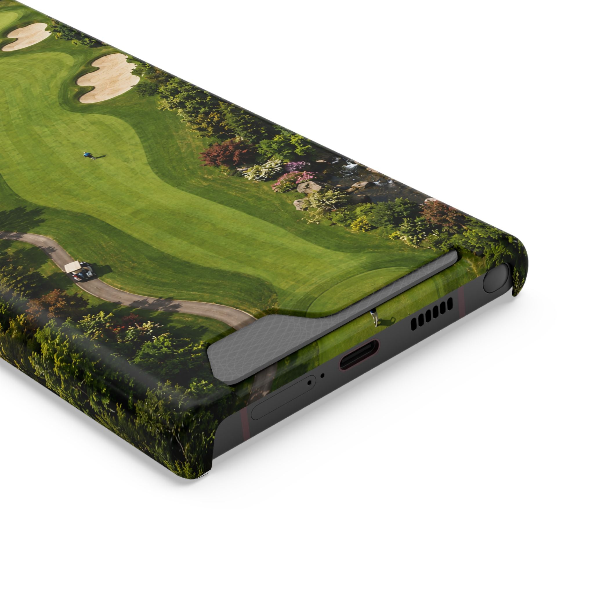 Golf Course Phone Case with Card Holder — Golf Collection