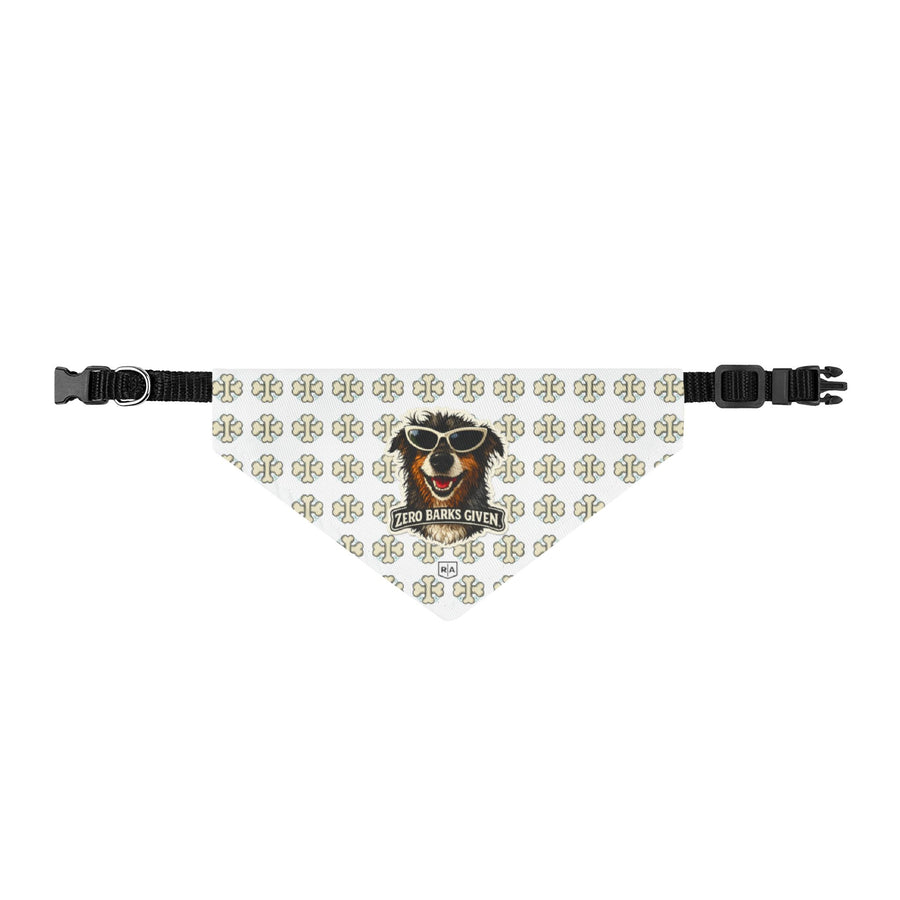Sunglasses with a patterned frame on a white background