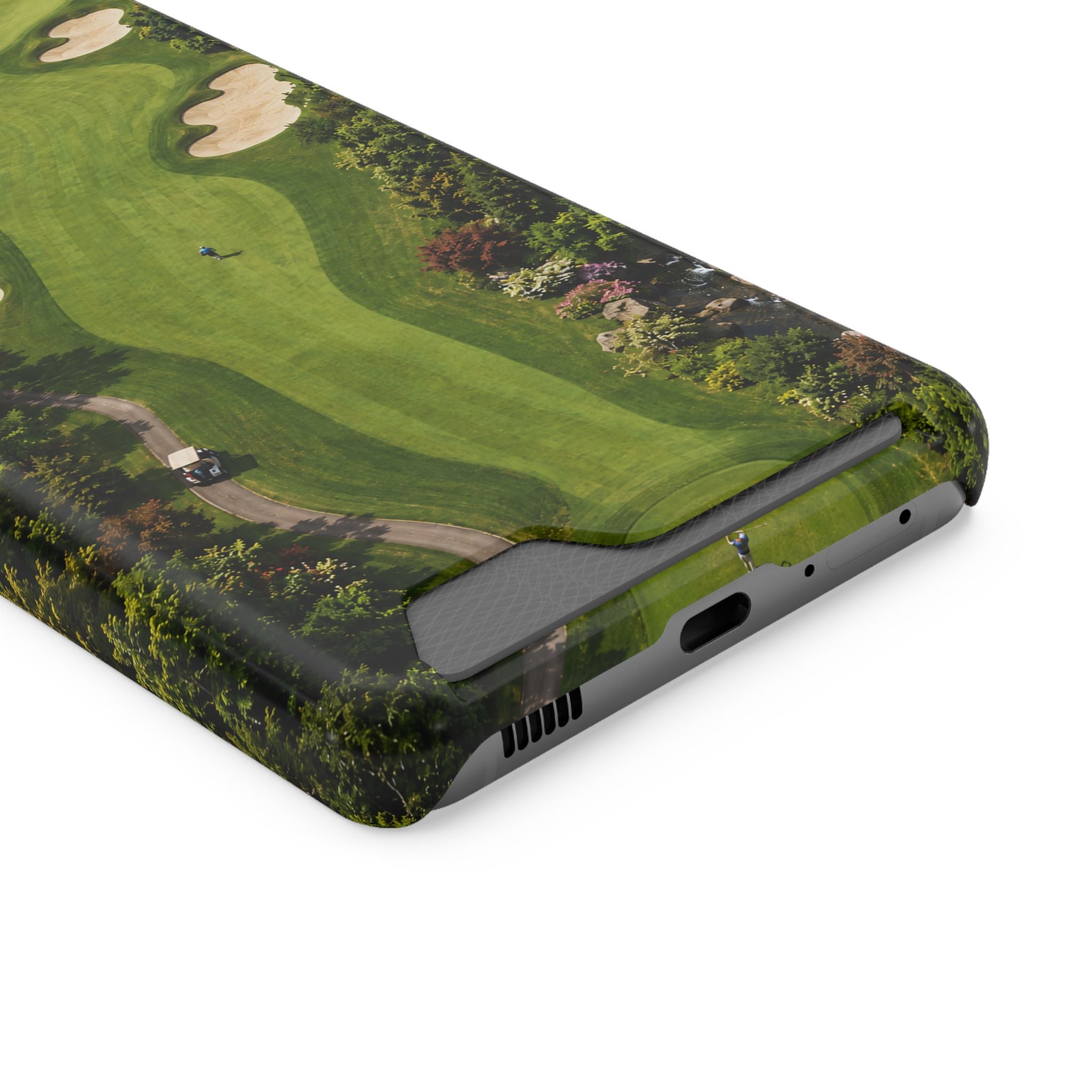 Golf Course Phone Case with Card Holder — Golf Collection