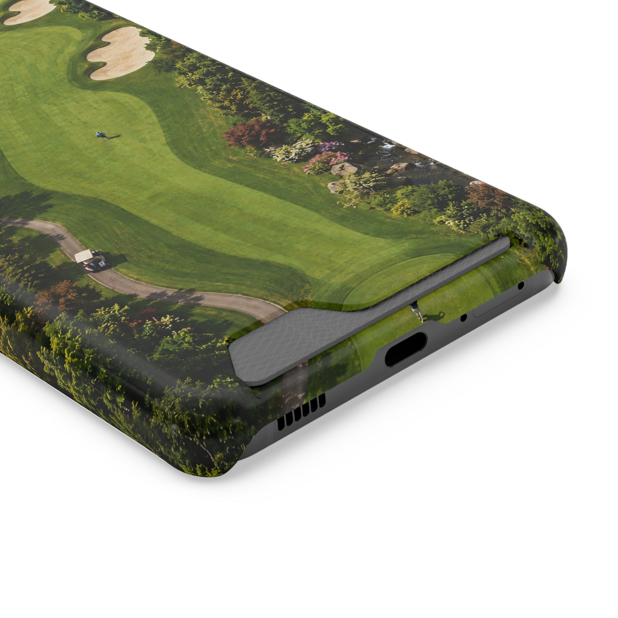 Golf Course Phone Case with Card Holder — Golf Collection