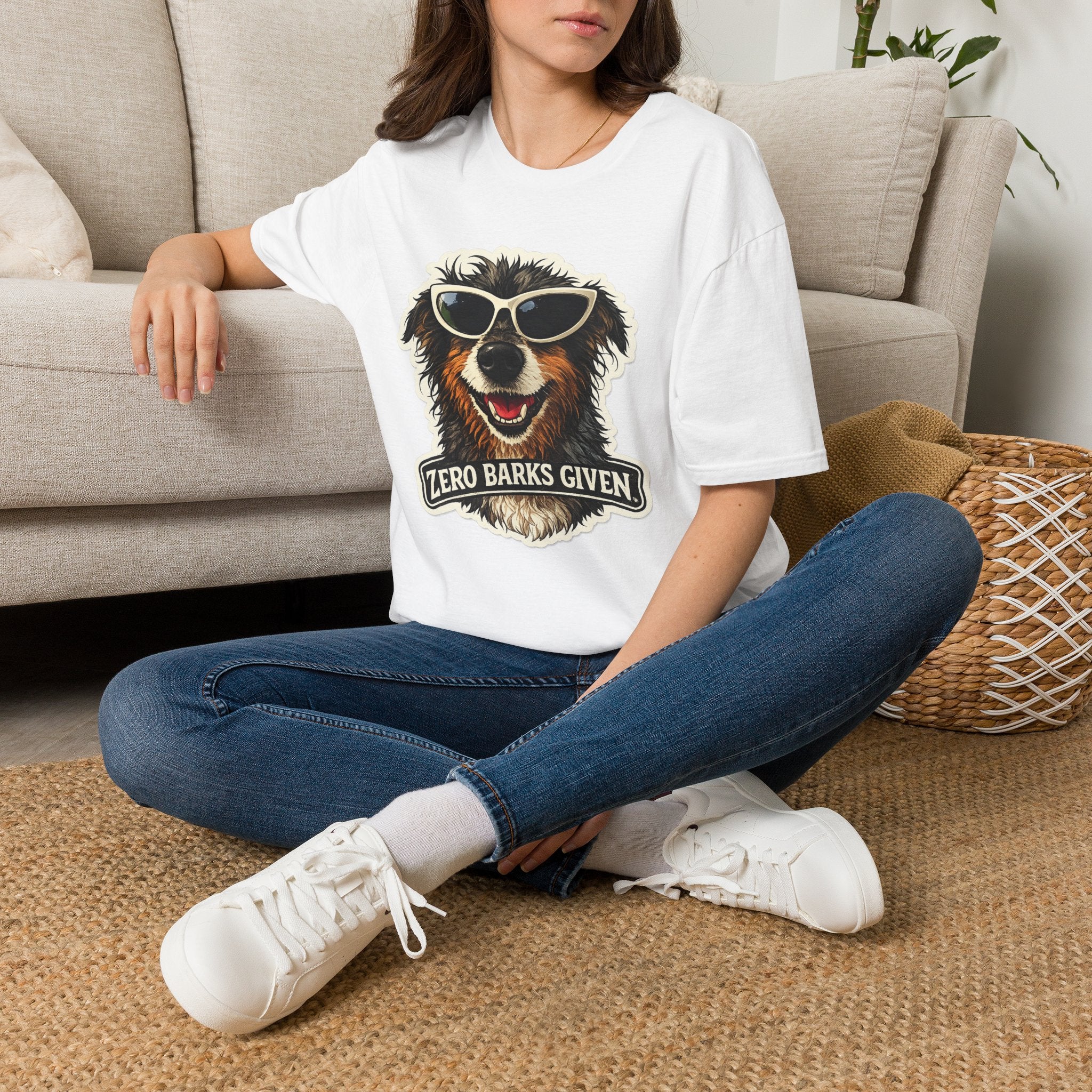 Aussie Zero Barks Given T-Shirt - Luna Collection