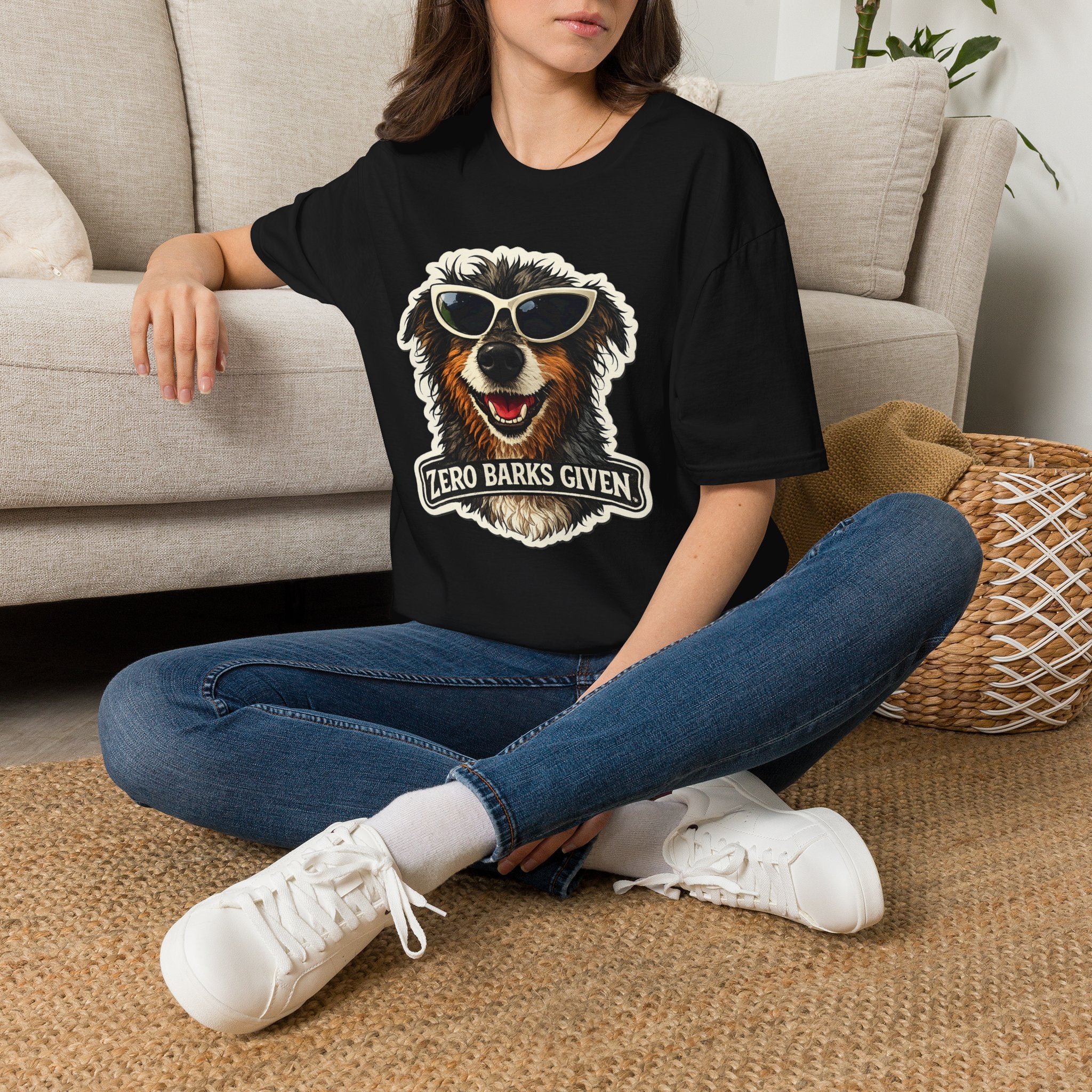 Aussie Zero Barks Given T-Shirt - Luna Collection