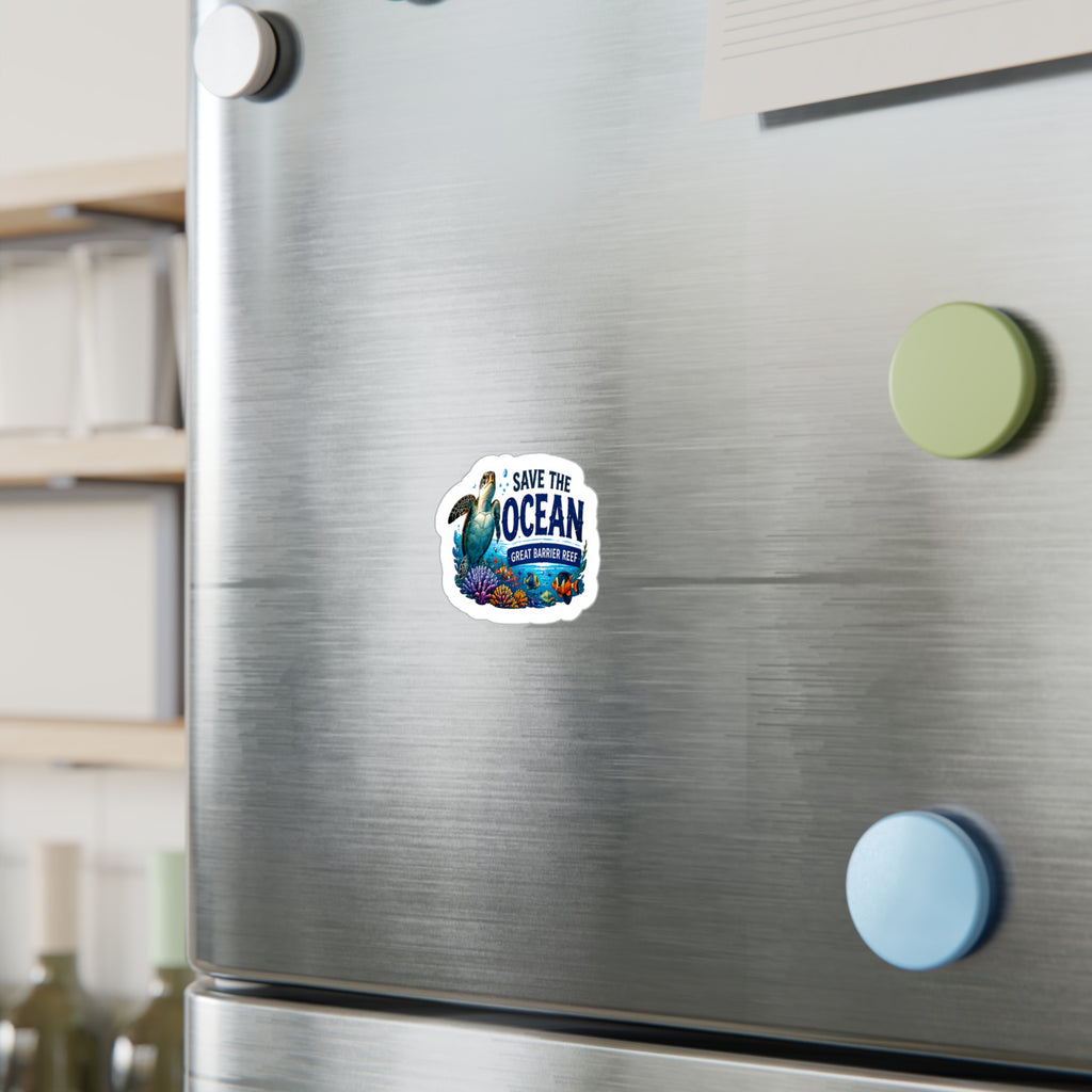 Save The Ocean Sticker — Great Barrier Reef — Save the Earth Collection