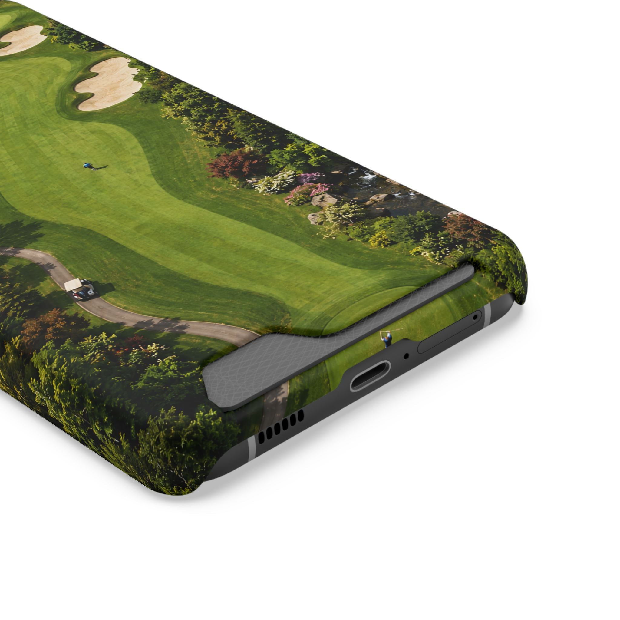 Golf Course Phone Case with Card Holder — Golf Collection
