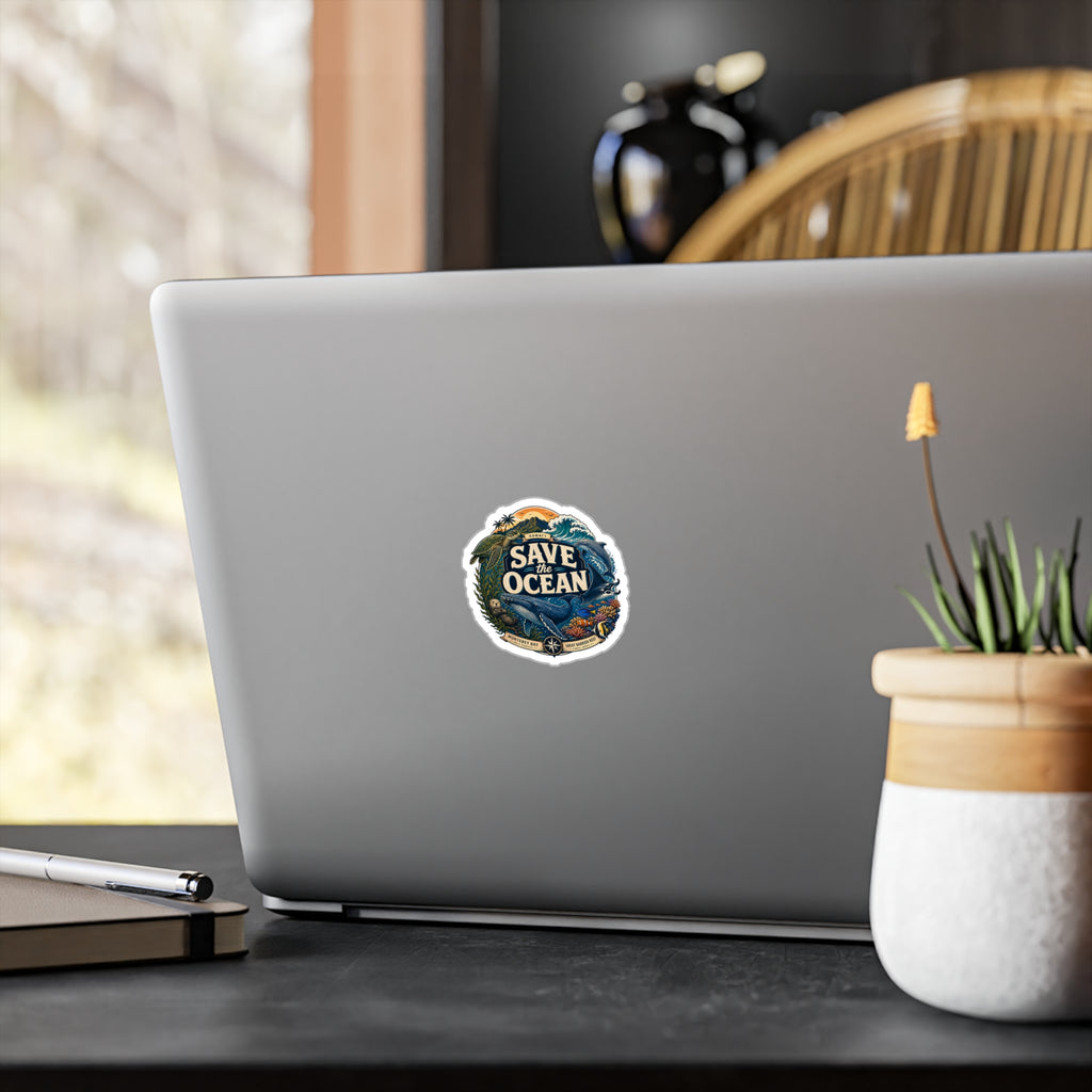 Save the Ocean Sticker — Save the Earth Collection