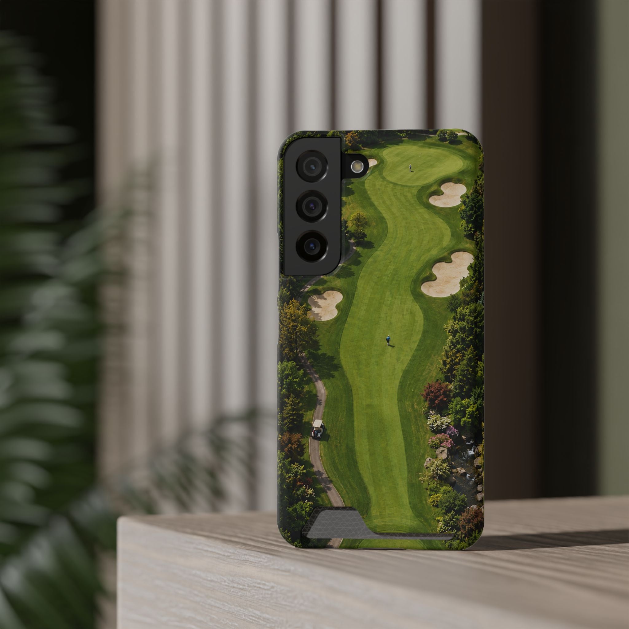 Golf Course Phone Case with Card Holder — Golf Collection