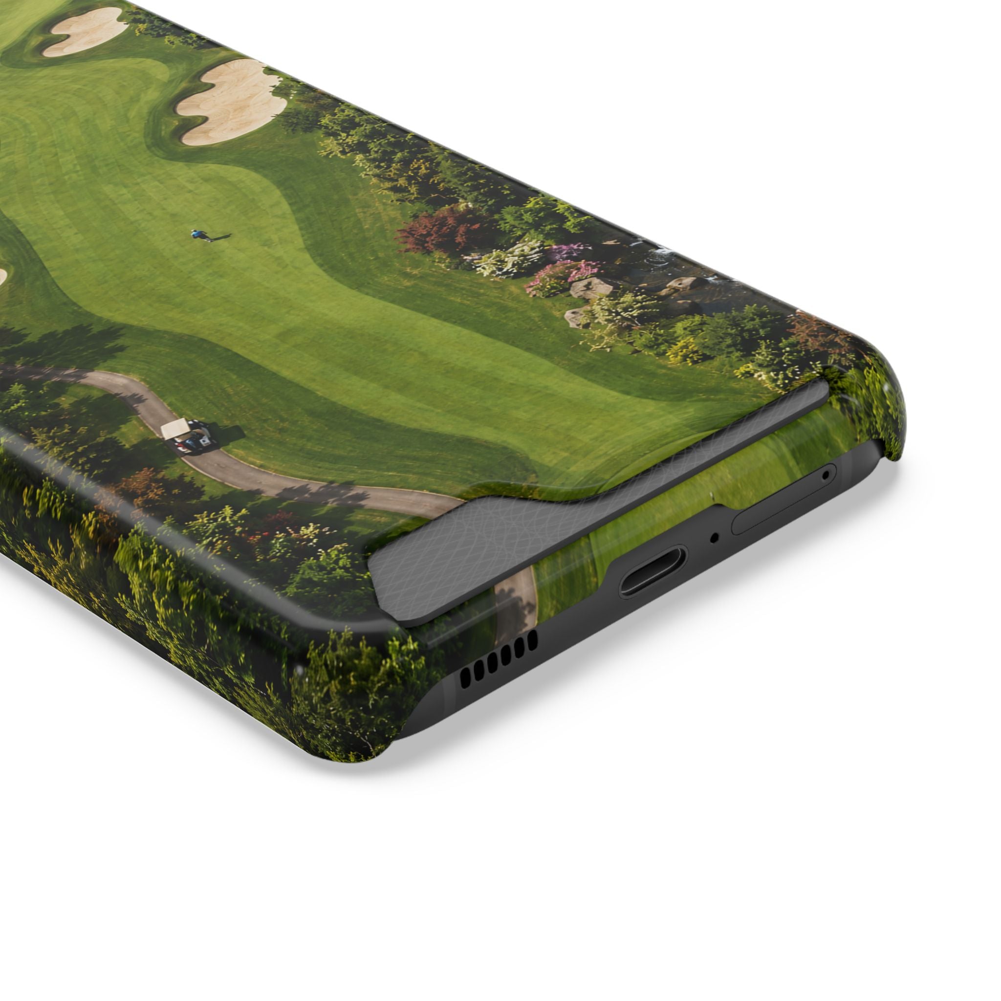 Golf Course Phone Case with Card Holder — Golf Collection