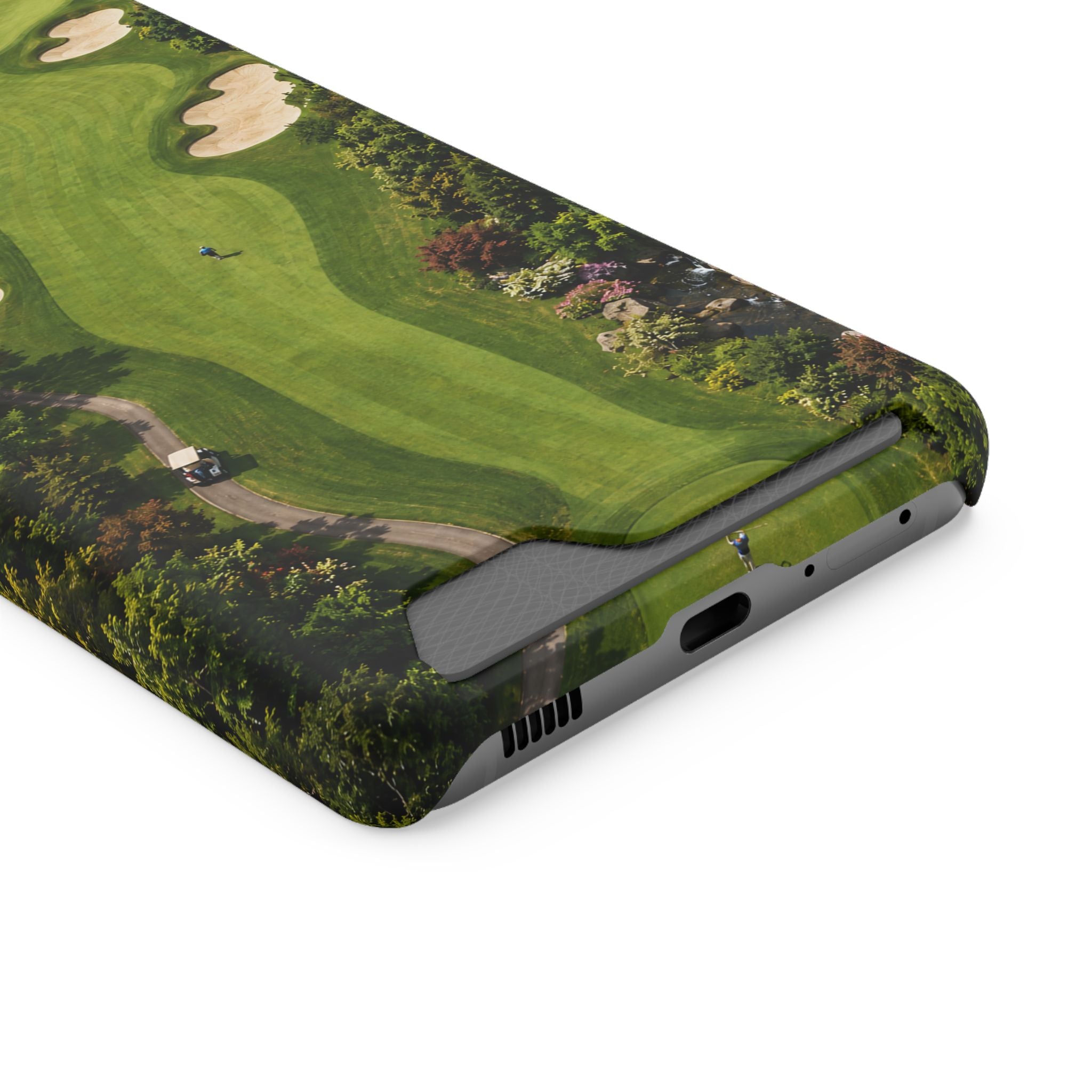 Golf Course Phone Case with Card Holder — Golf Collection