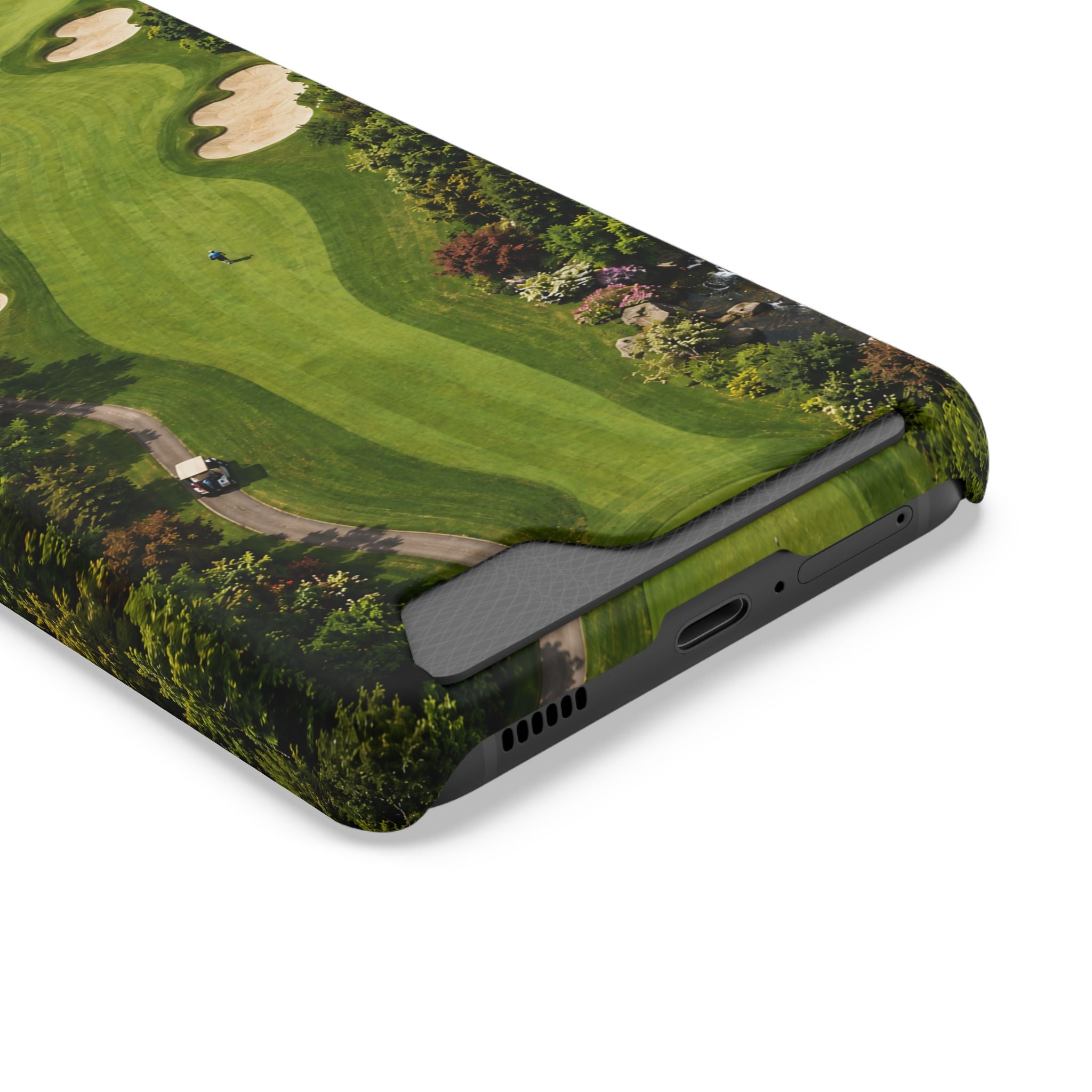 Golf Course Phone Case with Card Holder — Golf Collection