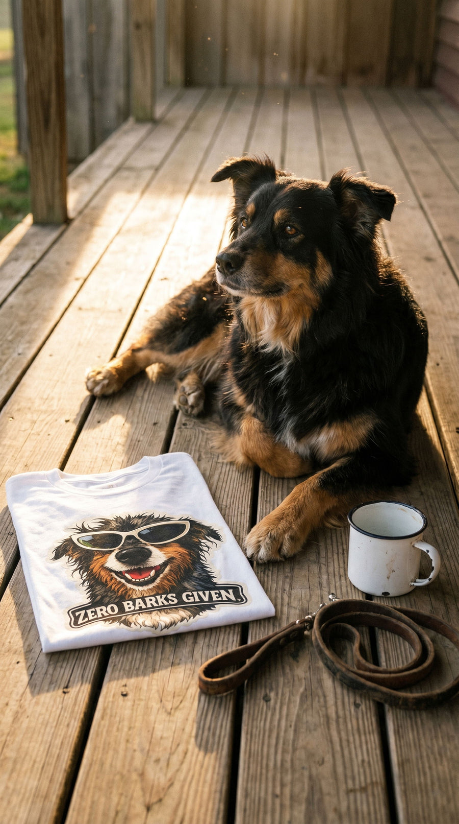 Aussie Zero Barks Given Kids T-Shirt - Luna Collection