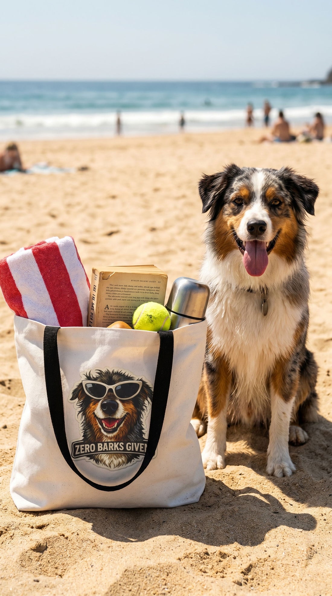 Aussie Zero Barks Given Tote Bag — Luna Collection