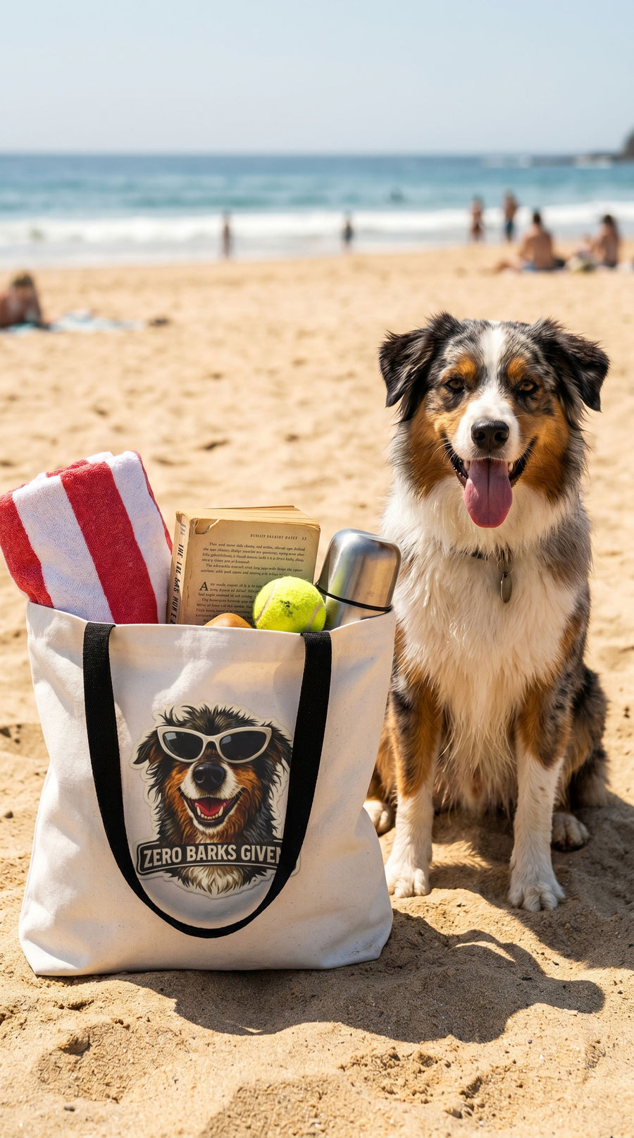 Aussie Zero Barks Given Tote Bag — Luna Collection